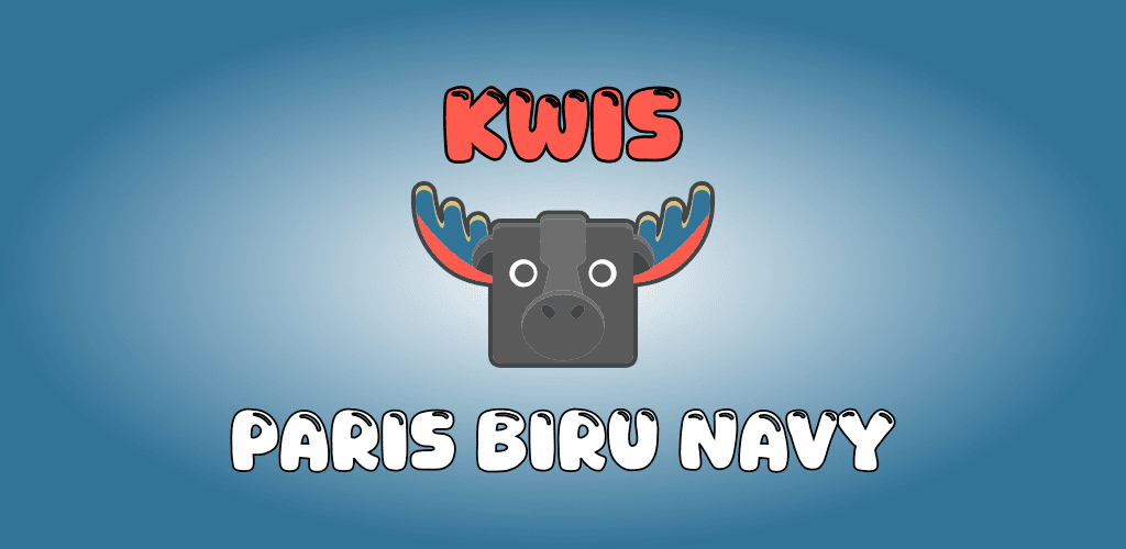 Image of Kuis Paris Biru Navy
